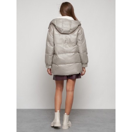 Winter jacket, size 50, light brown color-3