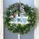 Wreath on the door Interior "Bicycle" 48x48 cm