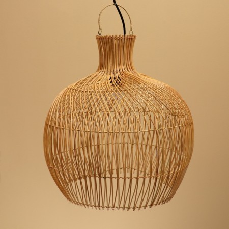 Ceiling Lamp from rattan "Ahmad" 1x120W, E27, 50x50x70 cm-2