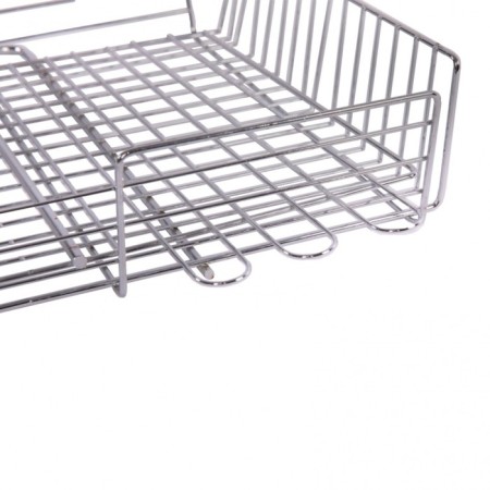 Grill grill, 260x320x65 mm, volumetric, chrome-3