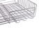 Grill grill, 260x320x65 mm, volumetric, chrome