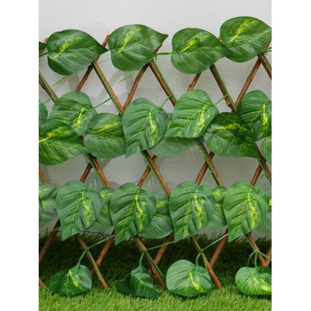 Decorative fence, 110 × 40 cm, "Birch sheet", Greengo-3