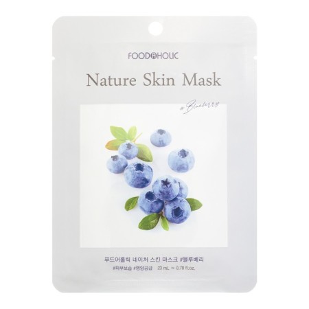 Facial mask for Foodahlic, with blueberry extract, 25 g