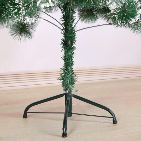 Cedar green snow 150 cm, D of the lower tier 85 cm, D needles 10 cm, 152 branches, metal stand-2