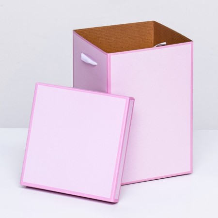 The box is folding, pink, 17 x 25 cm-4