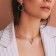 Earrings "minimal" rings, echoing