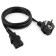 EXPLOYD EX-K-1461, IEC-C13, 6 A, 3 m, Black