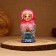 Nesting doll "winter", pink, 5 puppet, suite