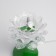 Light device "Flower" 12.5 cm, glow RGB, 220 V, green