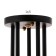 Economic Service Chandelier 00101/5 5x60W E27, black/amber, 56x56x28 cm