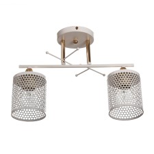 Chandelier gallop 650521 2 he27 60W gold/white 40x18x20 cm