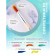 Circle brush Round No. 10 (clip diameter 10 mm; hair length 30 mm), wooden handle, calligrata