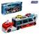 TRAILER truck with 7 machines and helicopter