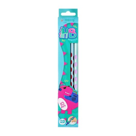Pencil Blackographic NV with Lastik, pastel mix-8