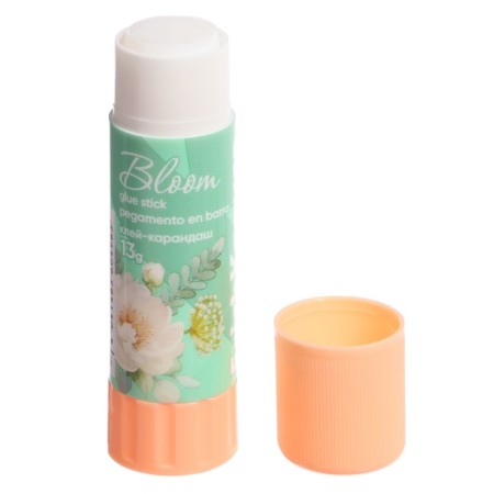 Glue pencil 13g Erichkrause EasyStick "Pastel Bloom" PVP, economical consumption, mix-3