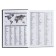 The diary is half -dantered for 4 years A5, 192 sheets, the cover of the boumville, black