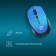 Mouse call 488MW Black/Blue optical (1600DPI) Wireless USB for laptop (4but)