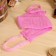 Bath knitted washcloth "Superdlin", 70x11cm, Mix color