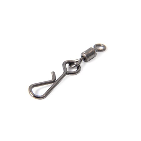 Truit with a trout fastener Namazu Rolling Ribbed Swivel, BN, size 10, Test-5 kg-1