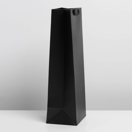 Gift package for a bottle, packaging, “black”, 13 x 36 x 10 cm-1