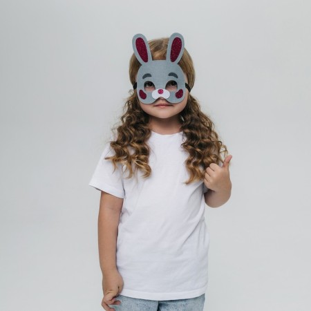 Carnival set of masks "Eared party", 5 pcs.-8