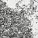 Confetti for a balloon, silver, metallic, 20 g.