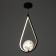 Lamp Bayerlux "Jesta" 1xLED 40W brass 20.5x11x44 cm