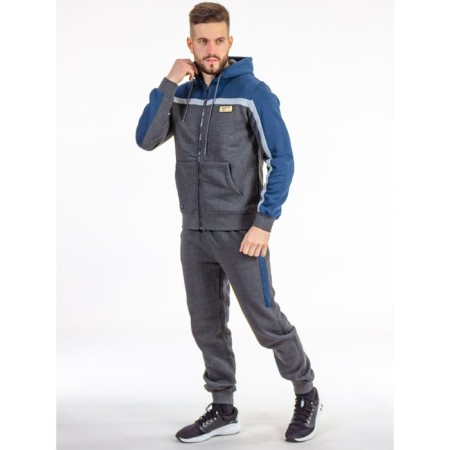 Sports costume men's ise, size 52, dark gray color, blue-2