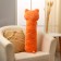 Soft toy "cat", 80 cm, orange color