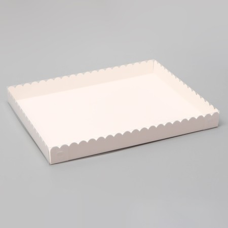 Boiler for cookies 23.5 x 30 x 3 cm, white-1
