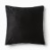 Pillowess Decorative Ethel "Kant", 45x45, black color, velor (100% PE)