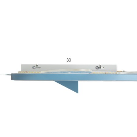 Lumber Aircraft LED 30W blue 58x58x8 cm Bayerlux-6