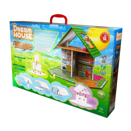 House Puppet Tenth Kingdom of Dream House "Chalet", a two -story, fast assembly-1