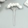 Decor for creativity "Berry Rowan" 1 bouquet = 10 white berries 10x1.5 cm