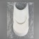 KEPK visor 7 × 17.5 × 6 cm, white color