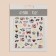Nail stickers "Baby Girl" color black/red/yellow