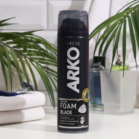 Shaving foam Arko Men Black 200 ml