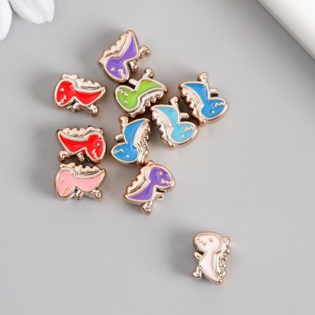 Busina for creativity plastic "Dinosaurus" MIX 0.8x1x1.4 cm-1