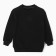 Sweatshirt for a boy, black color, height 134 cm