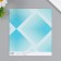 Scrapbooking paper bilateral "rhombus" density 180 grams set 10 pcs 15.5x17 cm