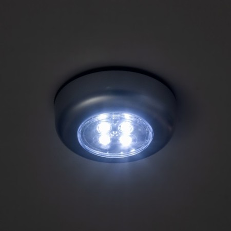 Lumina Night -bend "PushLite" 4xled 1.5W battery AAA 7cm. silver-3