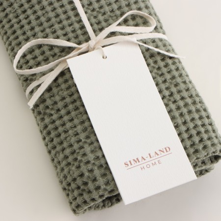 Waffle towel SL Home: Linen "Oliva" 40x70 cm, 51% flax, 49% cotton, 235 g/m2-8