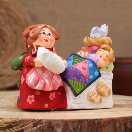 Kovrov toy "stove", shift, ceramics