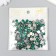 Decor for creativity plastic "Rhinestones. Dark green" set 300 pcs d = 0.8 cm