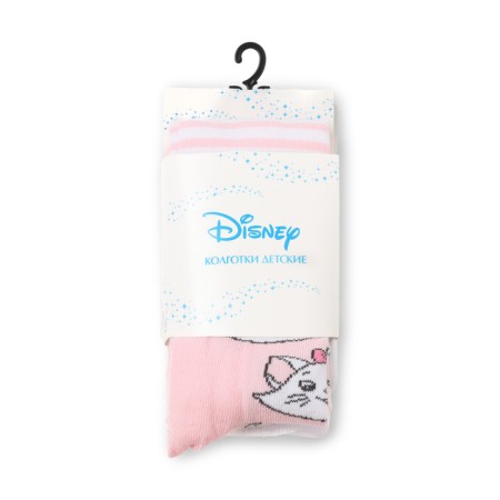 Children's tights "Marie", cats aristocrats, height 110-116 cm, white/pink color-6