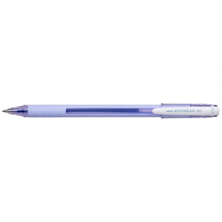 Ballic handle UNI JetStream SX-101-07FL, 0.7 mm, blue, lavender case-1