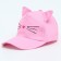 Baby cap for a girl "Kitik", with ears, color pink rr 52-54 5-7 years