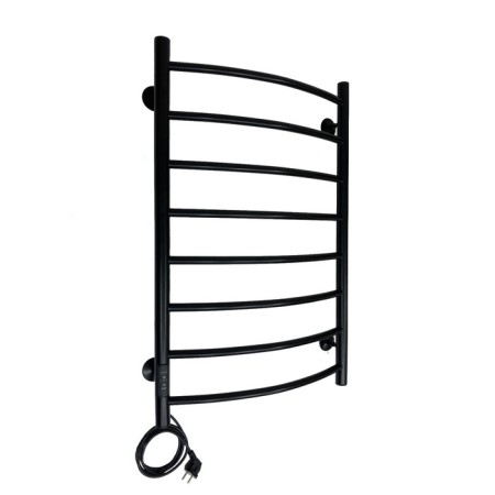Electric towel "Sanprise" Classic P8, 500x800 mm, left, black-1