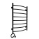 Electric towel "Sanprise" Classic P8, 500x800 mm, left, black