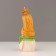 Decorative candle "Fairytale Snowman", 6.2x5x13.2 cm, metallic